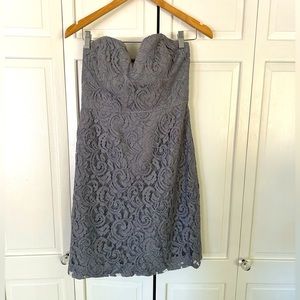 J Crew Strapless Cocktail Dress